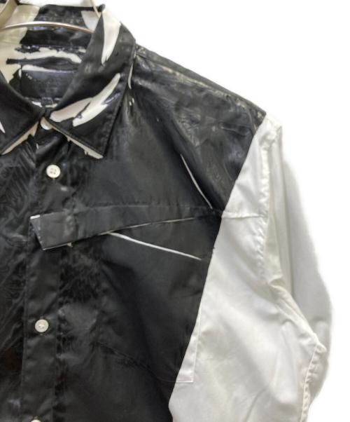 kudos（クードス）kudos (クードス) 長袖シャツ ホワイト×ブラック サイズ:SIZE 1の古着・服飾アイテム