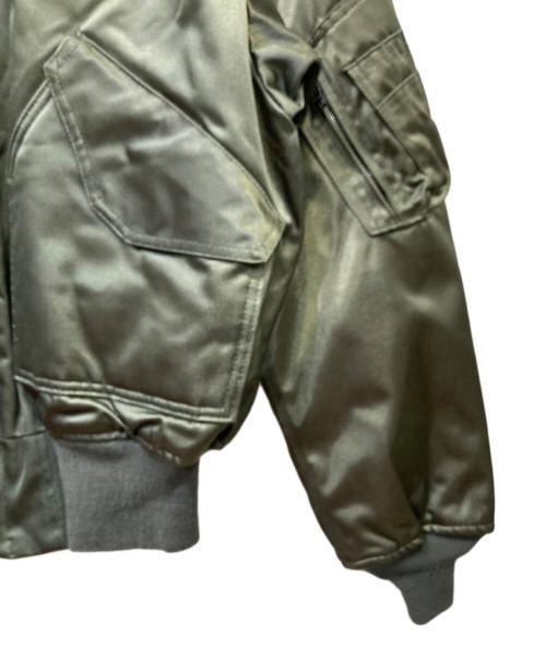 ALPHA（アルファ）ALPHA (アルファ) フライトジャケット オリーブ サイズ:SIZE Lの古着・服飾アイテム