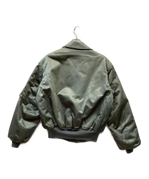 ALPHA（アルファ）ALPHA (アルファ) フライトジャケット オリーブ サイズ:SIZE Lの古着・服飾アイテム