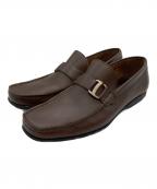 Salvatore Ferragamoサルヴァトーレ フェラガモ）の古着「ドライビングシューズ」｜ブラウン