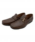 Salvatore Ferragamoサルヴァトーレ フェラガモ）の古着「ドライビングシューズ」｜ブラウン