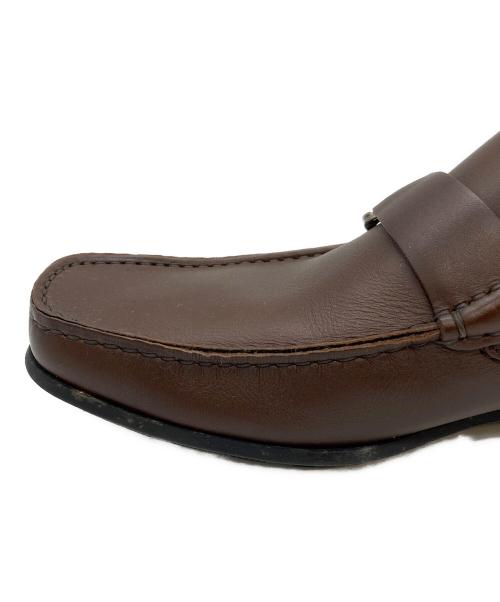 Salvatore Ferragamo（サルヴァトーレ フェラガモ）Salvatore Ferragamo (サルヴァトーレ フェラガモ) ドライビングシューズ ブラウン サイズ:26㎝の古着・服飾アイテム