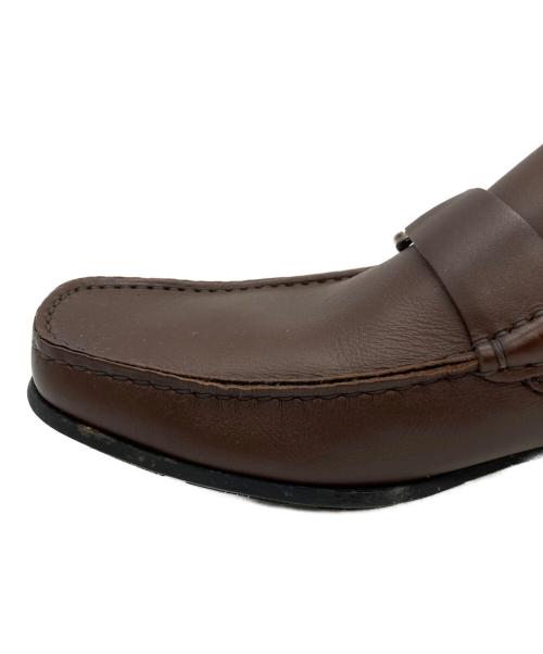 Salvatore Ferragamo（サルヴァトーレ フェラガモ）Salvatore Ferragamo (サルヴァトーレ フェラガモ) ドライビングシューズ ブラウン サイズ:26㎝の古着・服飾アイテム