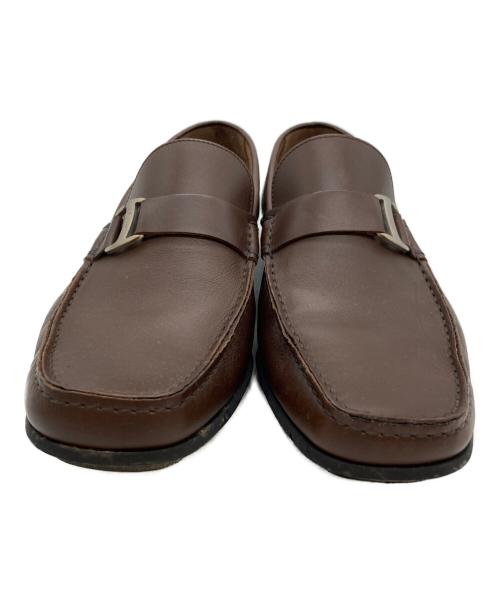 Salvatore Ferragamo（サルヴァトーレ フェラガモ）Salvatore Ferragamo (サルヴァトーレ フェラガモ) ドライビングシューズ ブラウン サイズ:26㎝の古着・服飾アイテム
