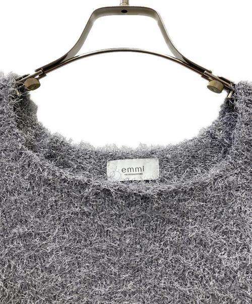 emmi（エミ）emmi (エミ) 厚手ニット グレー サイズ:ONE-SIZEの古着・服飾アイテム