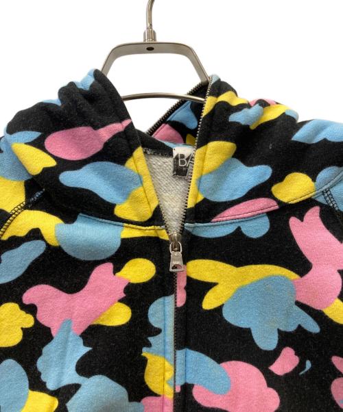 A BATHING APE（アベイシングエイプ）A BATHING APE (アベイシングエイプ) ジップパーカー マルチカラー サイズ:SIZE Sの古着・服飾アイテム