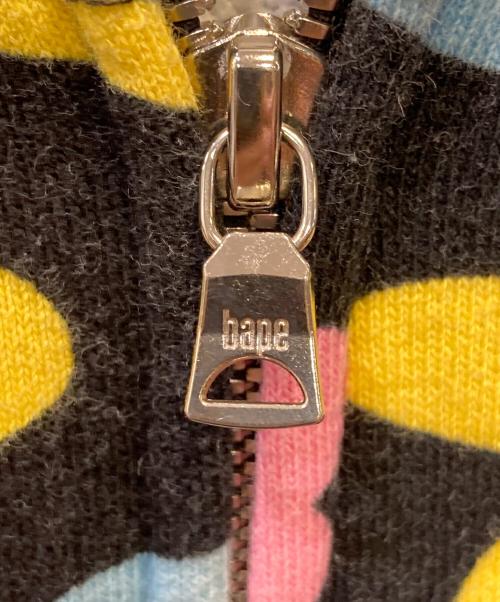 A BATHING APE（アベイシングエイプ）A BATHING APE (アベイシングエイプ) ジップパーカー マルチカラー サイズ:SIZE Sの古着・服飾アイテム