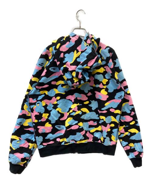 A BATHING APE（アベイシングエイプ）A BATHING APE (アベイシングエイプ) ジップパーカー マルチカラー サイズ:SIZE Sの古着・服飾アイテム