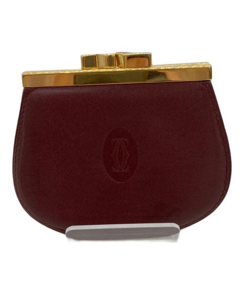Cartier（カルティエ）Cartier (カルティエ) コインケース レッドの古着・服飾アイテム