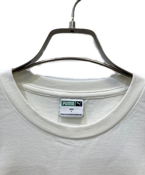 PUMA（プーマ）PUMA (プーマ) 長袖カットソー アイボリー サイズ:SIZE Sの古着・服飾アイテム