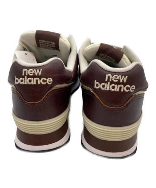 NEW BALANCE（ニューバランス）NEW BALANCE (ニューバランス) スニーカー ブラウン サイズ:27cmの古着・服飾アイテム