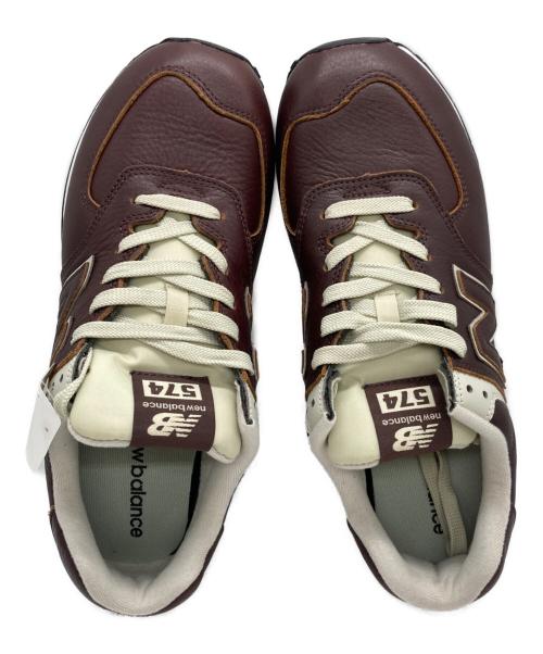 NEW BALANCE（ニューバランス）NEW BALANCE (ニューバランス) スニーカー ブラウン サイズ:27cmの古着・服飾アイテム