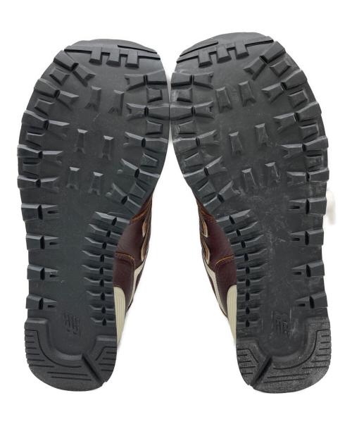 NEW BALANCE（ニューバランス）NEW BALANCE (ニューバランス) スニーカー ブラウン サイズ:27cmの古着・服飾アイテム