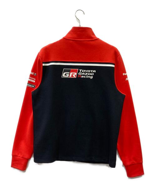 TGR（ティージーアール）TGR (ティージーアール) トラックジャケット レッド×ブラック サイズ:SIZE Lの古着・服飾アイテム