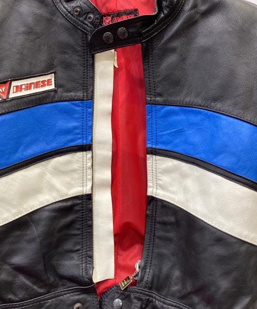 DAINESE（ダイネーゼ）DAINESE (ダイネーゼ) レザージャケット ブラック サイズ:50の古着・服飾アイテム