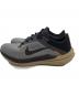 NIKE (ナイキ) ランニングシューズ グレー×ブラック サイズ:25.5：6000円