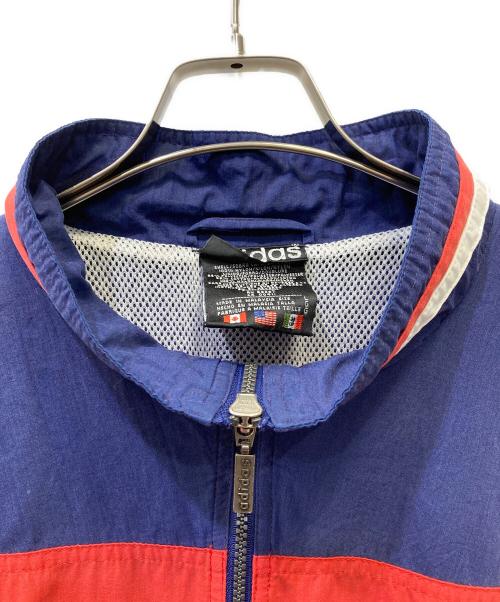 adidas（アディダス）adidas (アディダス) ナイロンジャケット ネイビー サイズ:SIZE Lの古着・服飾アイテム