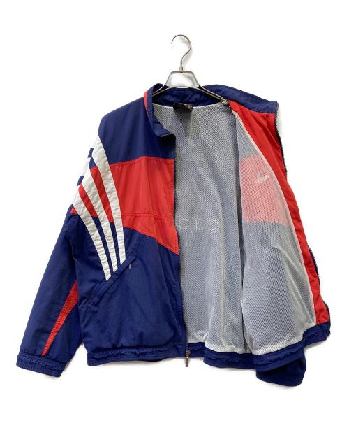 adidas（アディダス）adidas (アディダス) ナイロンジャケット ネイビー サイズ:SIZE Lの古着・服飾アイテム