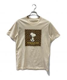 COACH×PEANUTS（コーチ×ピーナッツ）の古着「Tシャツ」｜ベージュ