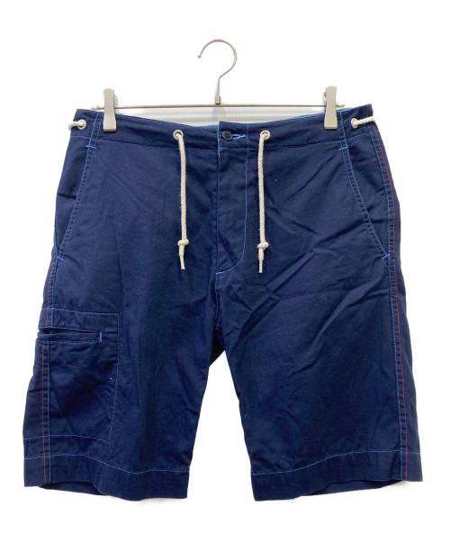 SUGAR CANE（シュガーケーン）SUGAR CANE (シュガーケーン) ハーフパンツ ネイビー サイズ:Mの古着・服飾アイテム