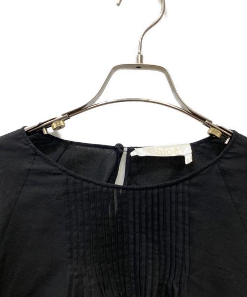 Chloe（クロエ）Chloe (クロエ) 長袖ブラウス ブラック サイズ:SIZE 36の古着・服飾アイテム
