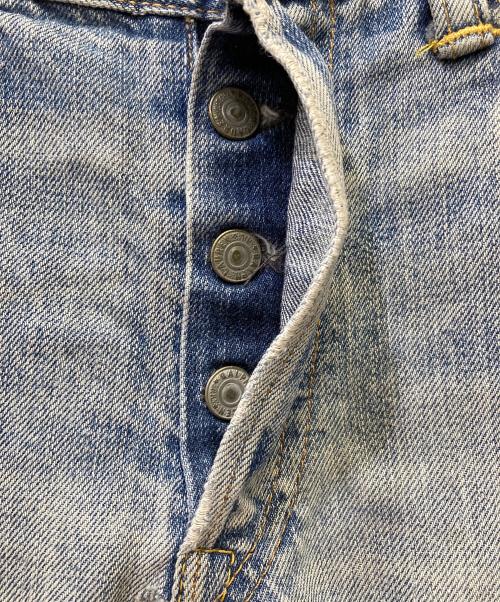 RRL（ダブルアールエル）RRL (ダブルアールエル) ダメージデニムパンツ サイズ:SIZE 66㎝(W26)の古着・服飾アイテム