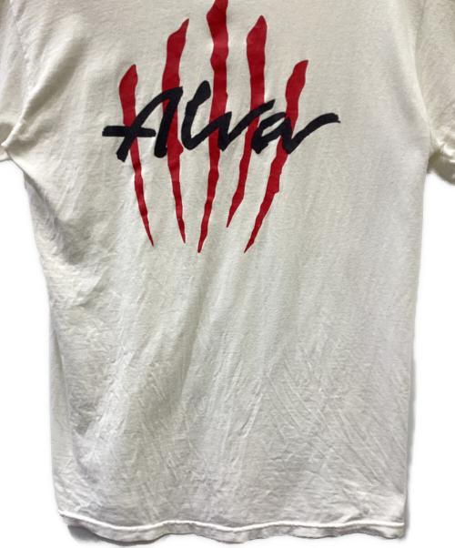 TONY ALVA（トニーアルバ）TONY ALVA (トニーアルバ) 半袖カットソー ホワイト サイズ:MEDIUMの古着・服飾アイテム