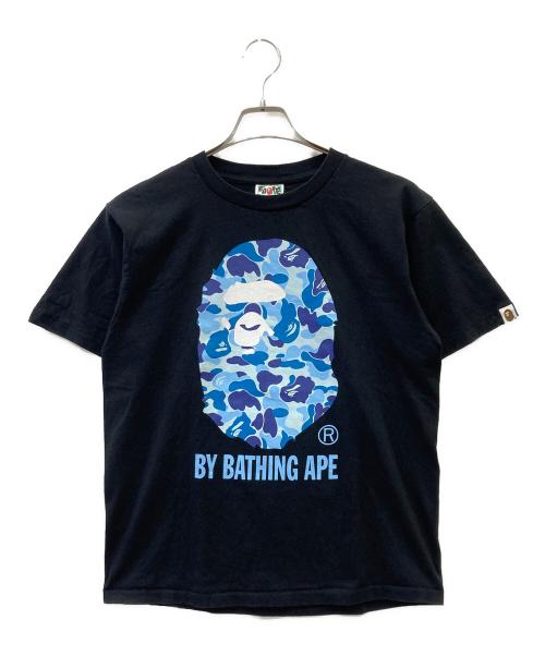 A BATHING APE（アベイシングエイプ）A BATHING APE (アベイシングエイプ) 半袖カットソー ブラック サイズ:Mの古着・服飾アイテム