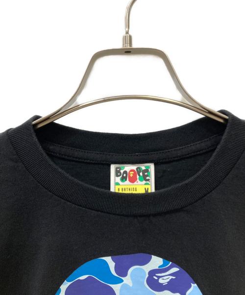 A BATHING APE（アベイシングエイプ）A BATHING APE (アベイシングエイプ) 半袖カットソー ブラック サイズ:Mの古着・服飾アイテム