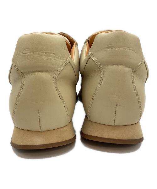 Santoni（サントーニ）Santoni (サントーニ) スニーカー ベージュ サイズ:26.5の古着・服飾アイテム