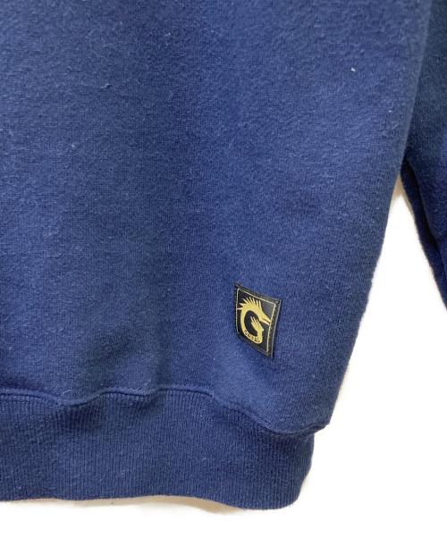 GVLS（ガヴィル）GVLS (ガヴィル) スウェット ネイビー サイズ:SIZE Sの古着・服飾アイテム