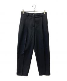 Acne studios（アクネ ストゥディオズ）の古着「ウール混スラックス」｜ブラック