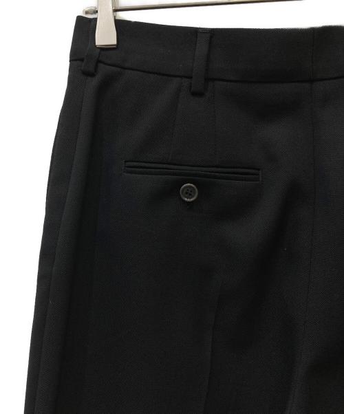 Acne studios（アクネ ストゥディオズ）Acne studios (アクネ ストゥディオズ) ウール混スラックス ブラック サイズ:SIZE 34の古着・服飾アイテム