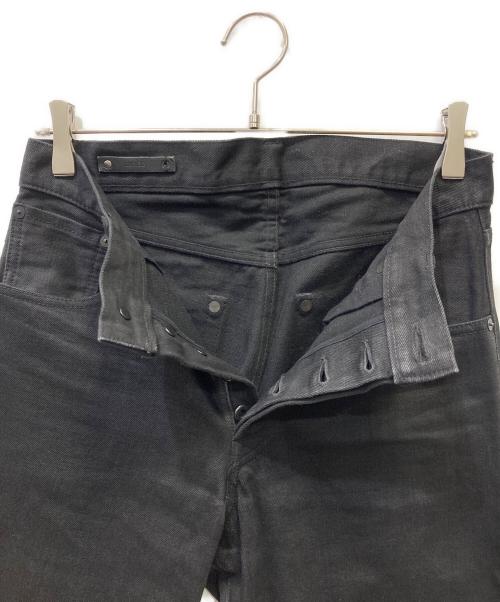 MINEDENIM（マインデニム）MINEDENIM (マインデニム) テーパードデニムパンツ ブラック サイズ:SIZE 7の古着・服飾アイテム