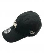 New Era×stussyニューエラ×ステューシー）の古着「キャップ」｜ブラック