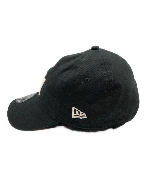 New Era×stussy（ニューエラ×ステューシー）New Era×stussy (ニューエラ×ステューシー) キャップ ブラックの古着・服飾アイテム