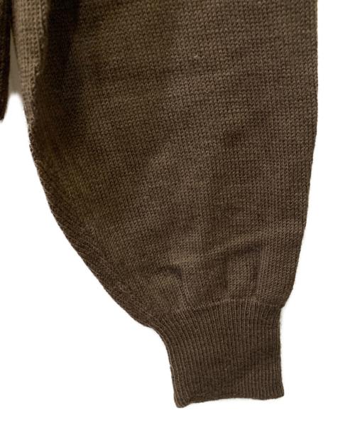 Y's for men（ワイズフォーメン）Y's for men (ワイズフォーメン) ニットパーカー ブラウン サイズ:SIZE Freeの古着・服飾アイテム