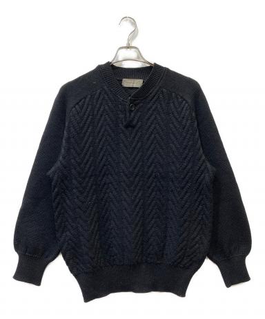 コムデギャルソン ウール100% ニット セーター 黒 AD1996 厚手 中古・古着通販】COMME des GARCONS HOMME (コムデギャルソン オム