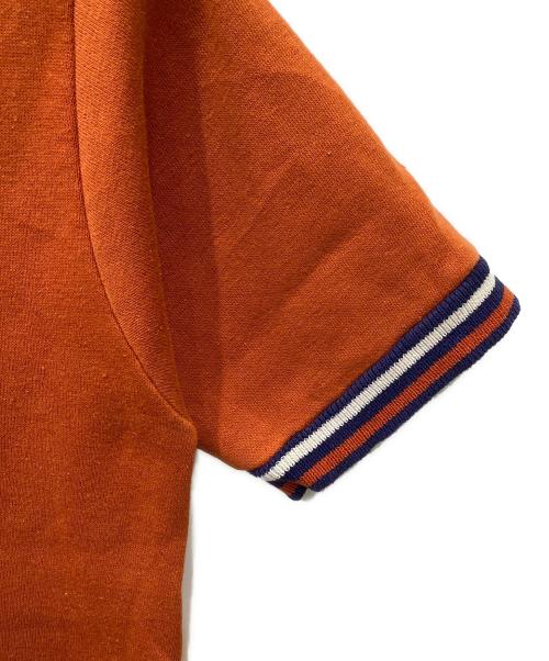 Champion（チャンピオン）Champion (チャンピオン) リブラインスウェット オレンジ サイズ:SIZE Sの古着・服飾アイテム