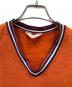 Champion (チャンピオン) リブラインスウェット オレンジ サイズ:SIZE S：15000円