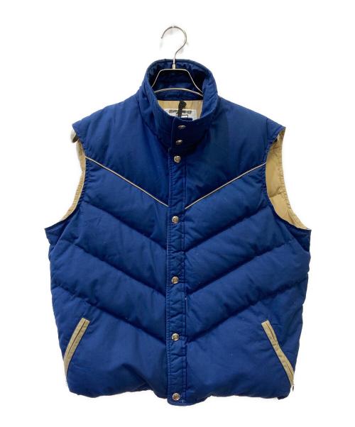 WOOLRICH（ウールリッチ）WOOLRICH (ウールリッチ) ダウンベスト ネイビー サイズ:SIZE Mの古着・服飾アイテム