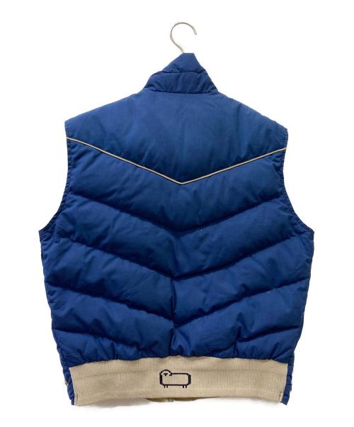 WOOLRICH（ウールリッチ）WOOLRICH (ウールリッチ) ダウンベスト ネイビー サイズ:SIZE Mの古着・服飾アイテム