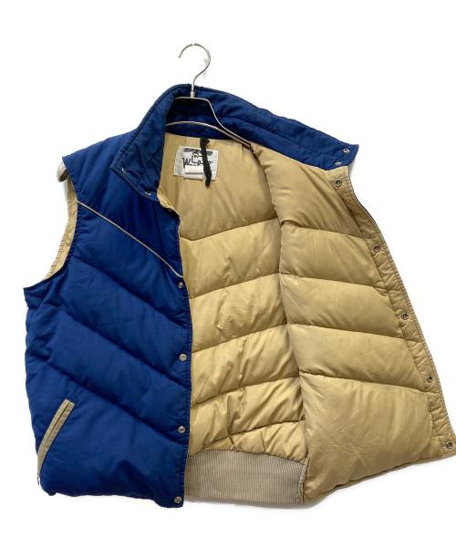 WOOLRICH（ウールリッチ）WOOLRICH (ウールリッチ) ダウンベスト ネイビー サイズ:SIZE Mの古着・服飾アイテム