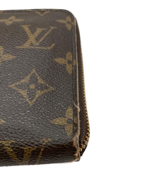 LOUIS VUITTON（ルイ ヴィトン）LOUIS VUITTON (ルイ ヴィトン) ラウンドファスナー財布 ブラウンの古着・服飾アイテム