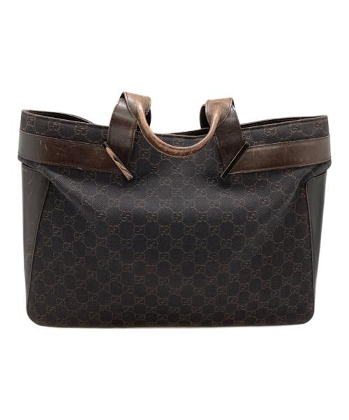 GUCCI（グッチ）GUCCI (グッチ) トートバッグ ブラウンの古着・服飾アイテム