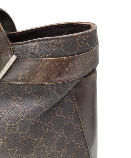 GUCCI（グッチ）GUCCI (グッチ) トートバッグ ブラウンの古着・服飾アイテム
