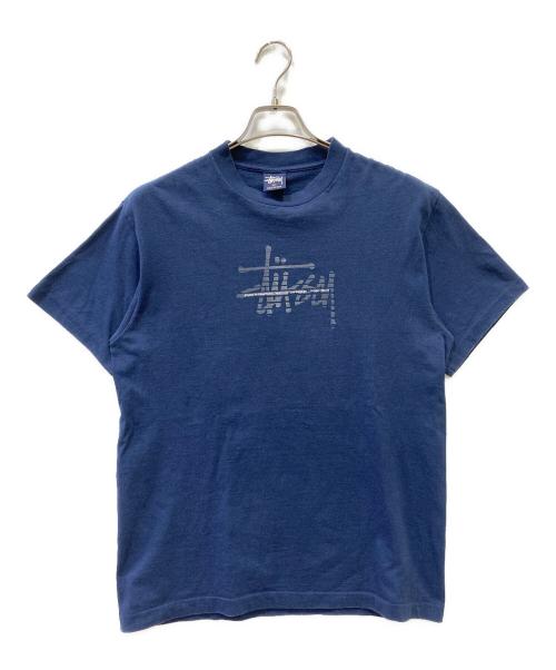 stussy（ステューシー）stussy (ステューシー) Tシャツ ネイビー サイズ:SIZE Mの古着・服飾アイテム