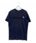 MONCLER（モンクレール）の古着「Tシャツ」｜ネイビー