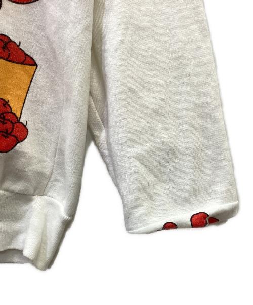 B.J.FROG（ビージェーフロッグ）B.J.FROG (ビージェーフロッグ) スウェット ホワイト サイズ:SIZE Mの古着・服飾アイテム