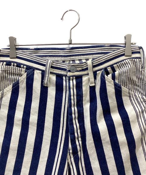 EVISU（エヴィス）EVISU (エヴィス) ハーフパンツ ヒッコリー サイズ:不明の古着・服飾アイテム